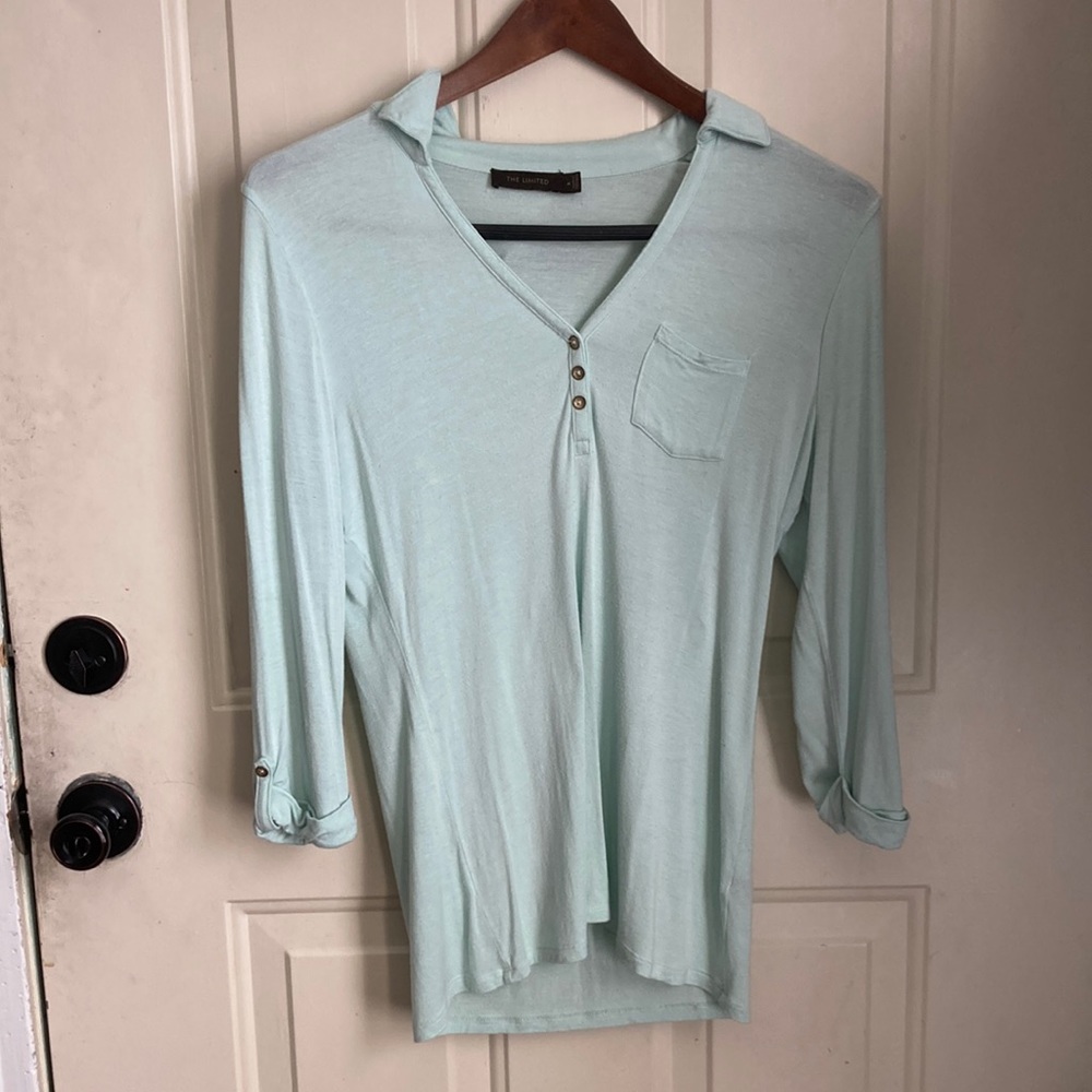 Mint/Seafoam The Limited Blouse